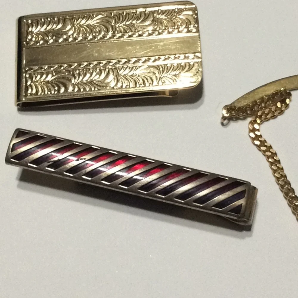 Money Clip and Tie Holders
